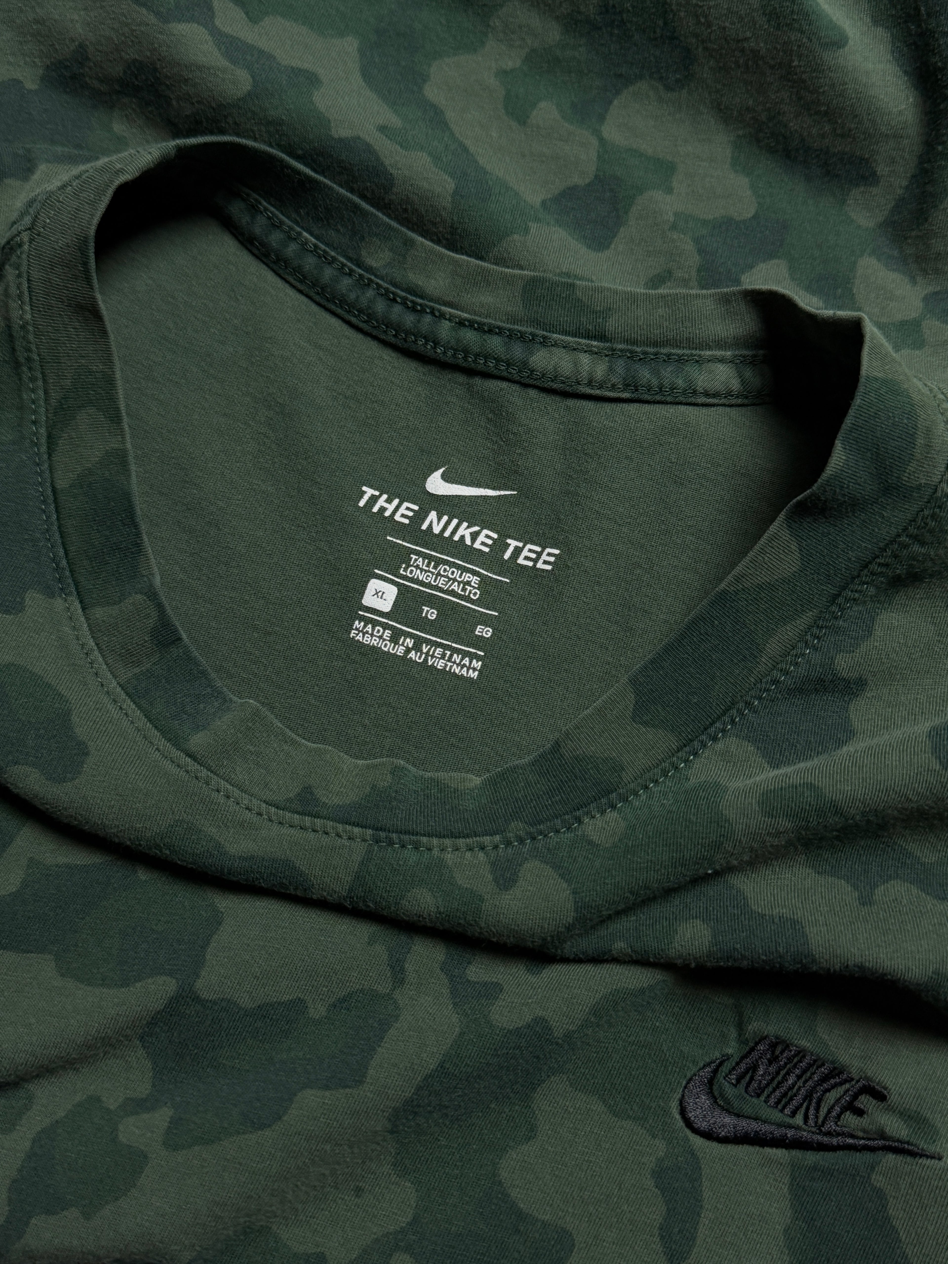 Playera Nike Camo – XL Tall