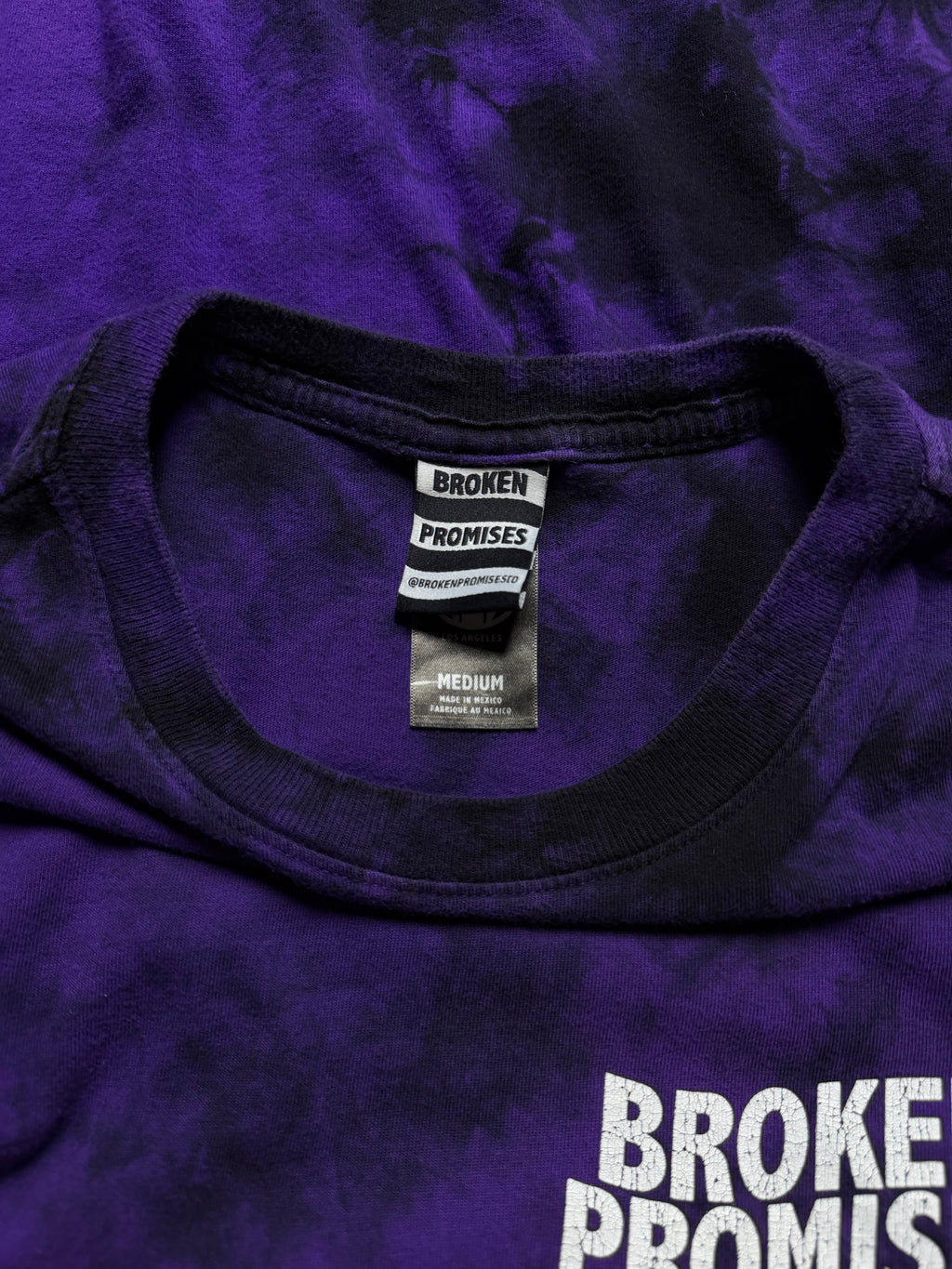 Playera Manga Larga Broken Promises – M
