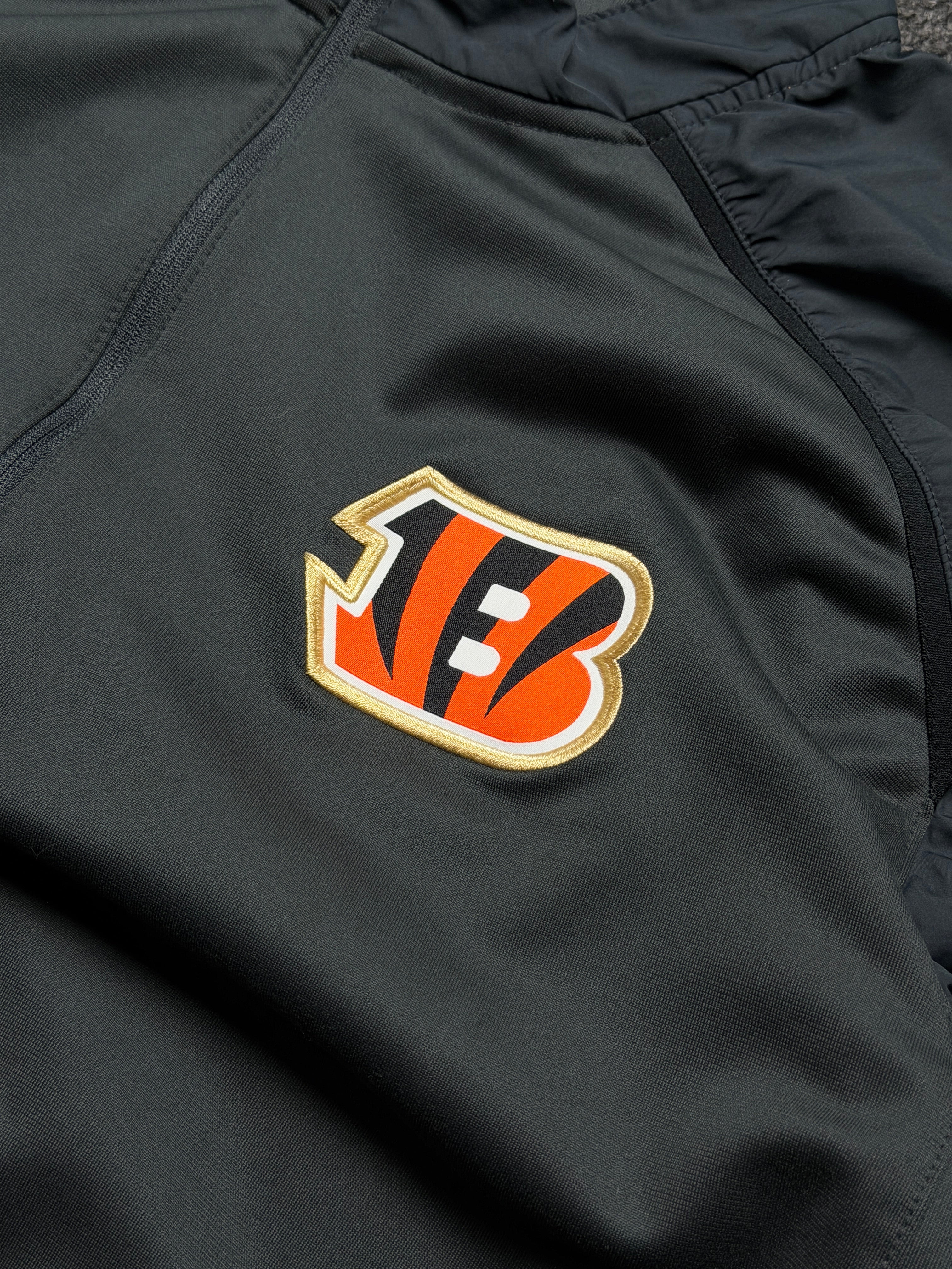 Suéter Nike NFL Cincinnati Bengals On Field Medio Cierre – XL