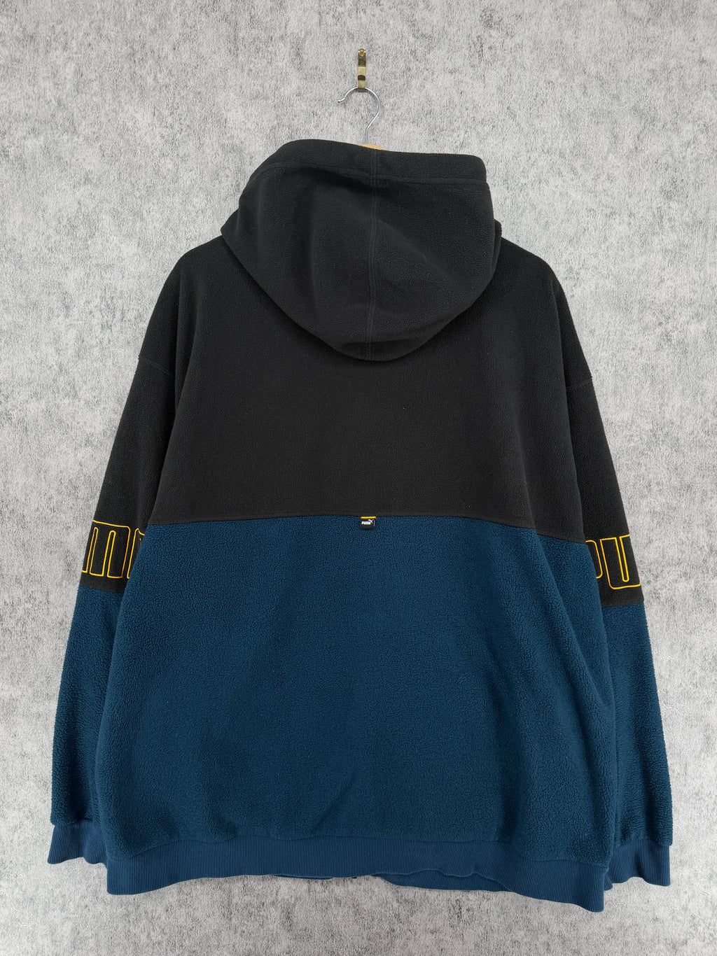 Chamarra Sudadera Puma Fleece Colorblock Full Zip – XXL