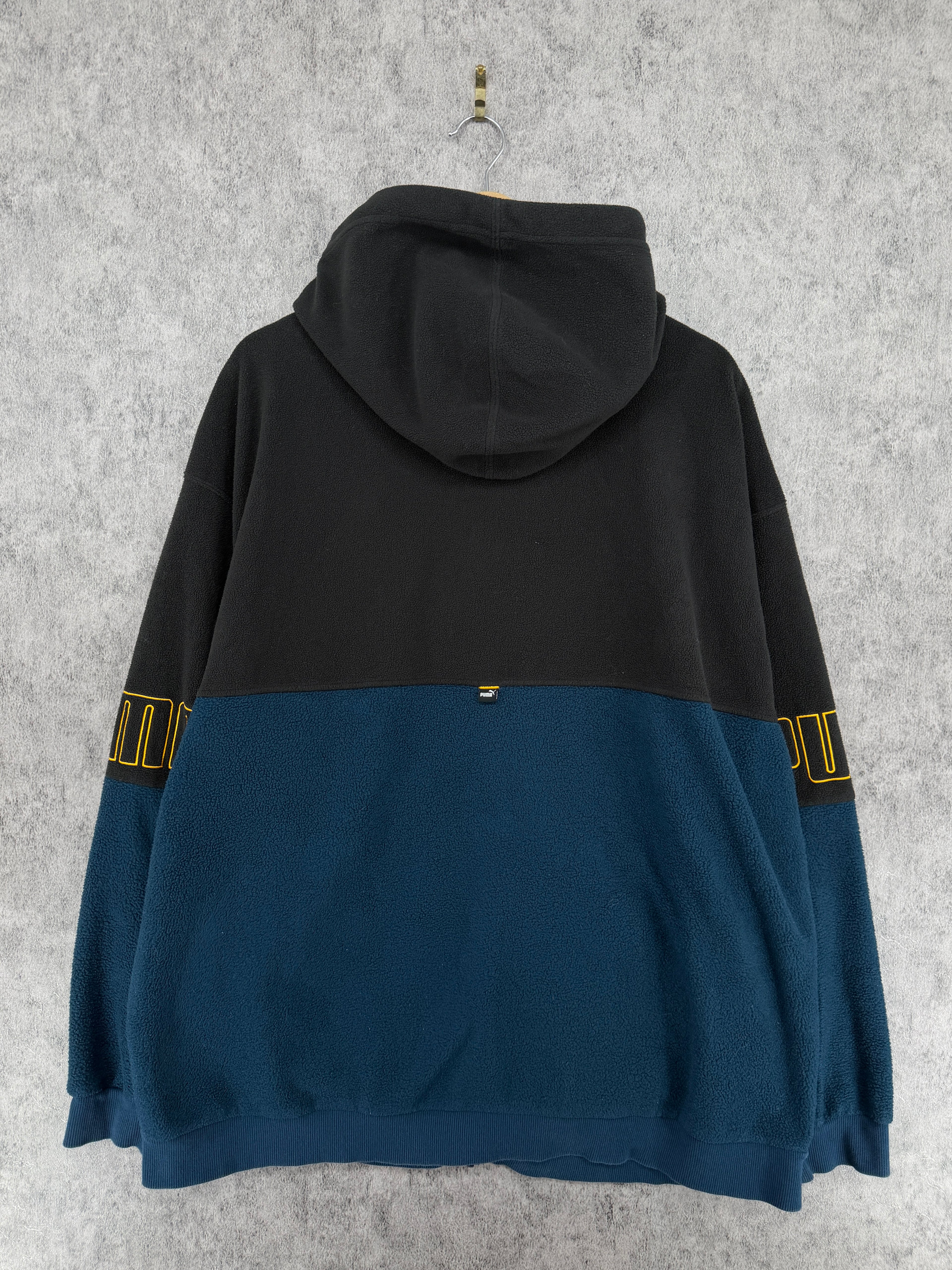 Chamarra Sudadera Puma Fleece Colorblock Full Zip – XXL