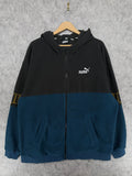 Chamarra Sudadera Puma Fleece Colorblock Full Zip – XXL - Reuse Industry