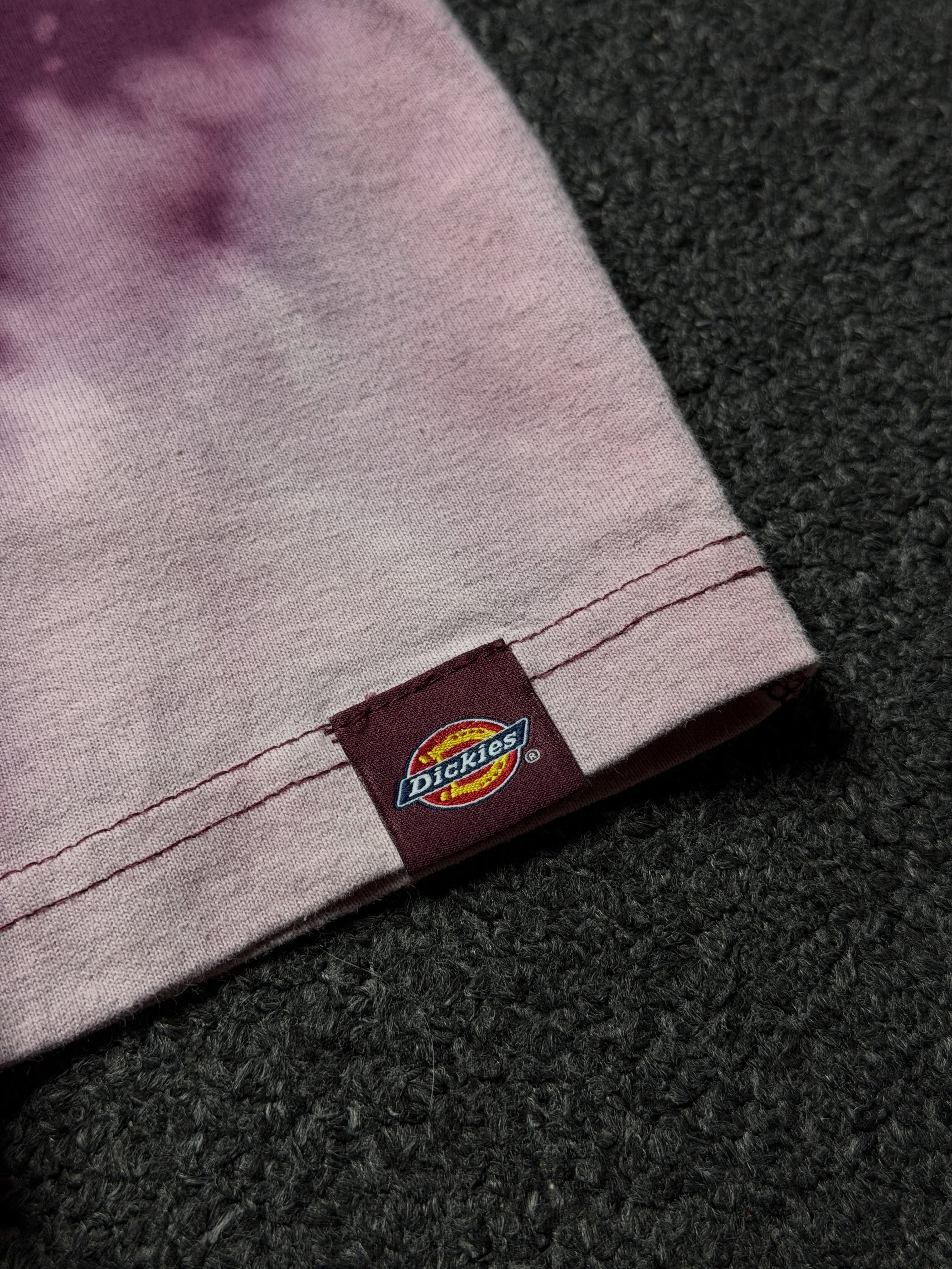 Playera Crop Top Dickies Tie Dye – XL de Mujer