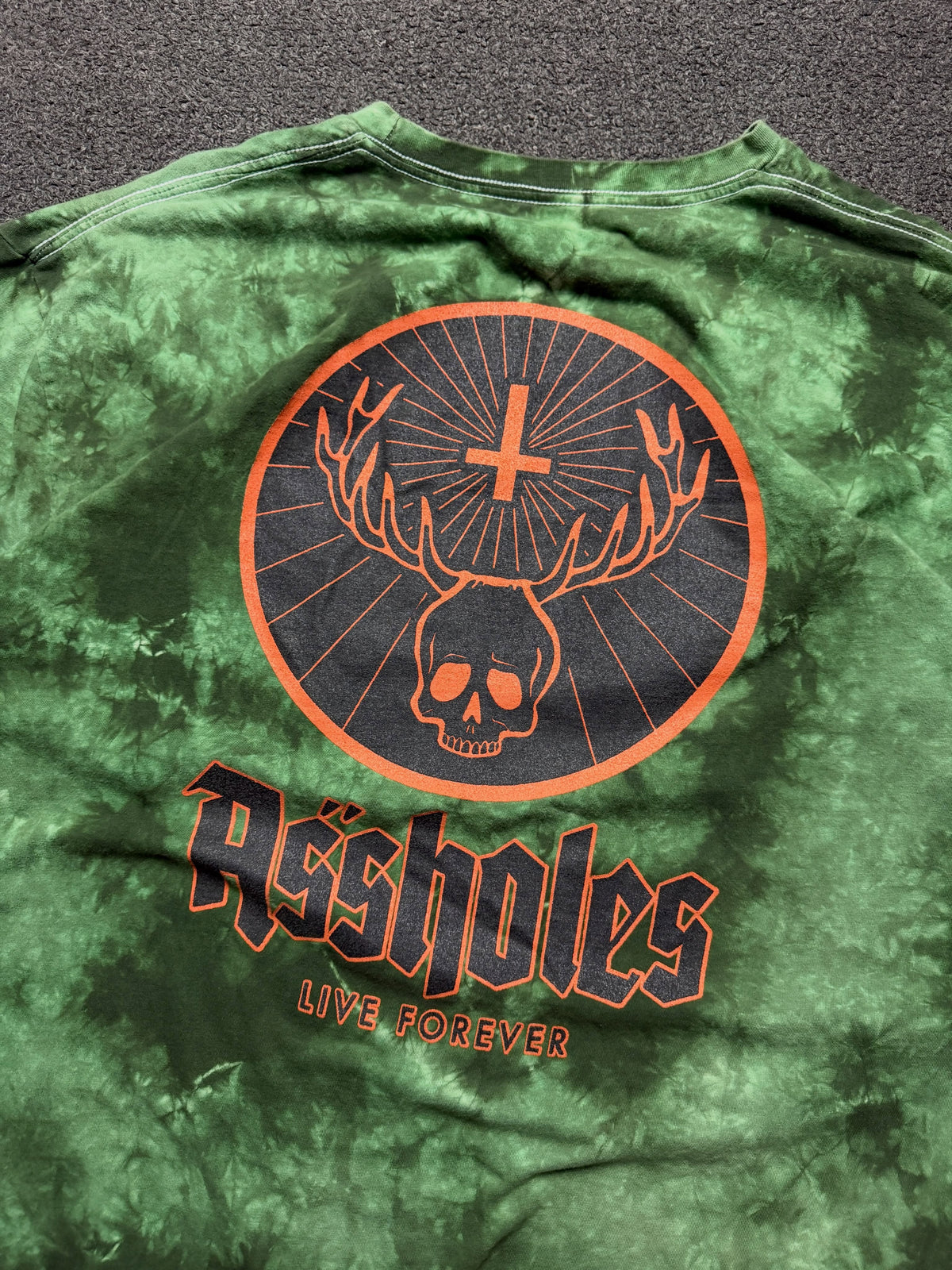 Playera Assholes Live Forever Tie Dye – XXL