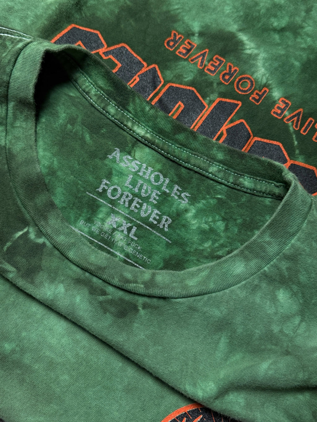 Playera Assholes Live Forever Tie Dye – XXL