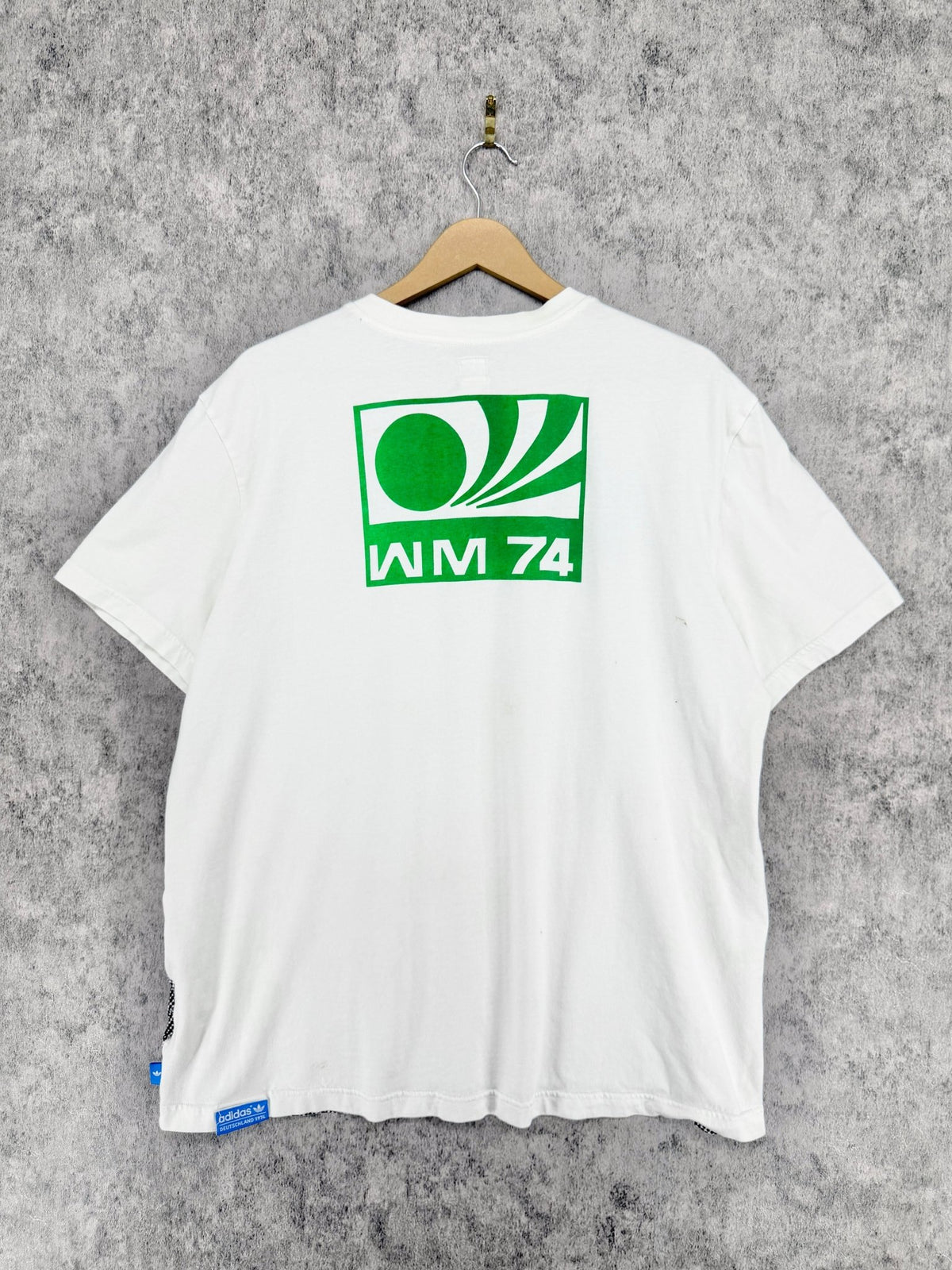 Playera Adidas Originals Deutschland 1974 World Cup WM 74 – XL - Reuse Industry