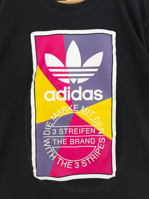 Playera Adidas Originals Geometric Trefoil Negra – (XL) - Reuse Industry | Segunda Mano, Sportswear & Vintage