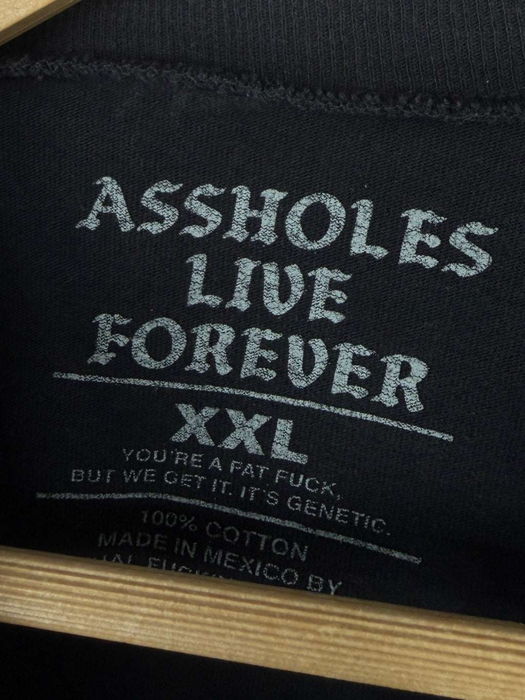 Playera Assholes Live Forever "If You Come For The King" – (XXL) - Reuse Industry | Segunda Mano, Sportswear & Vintage