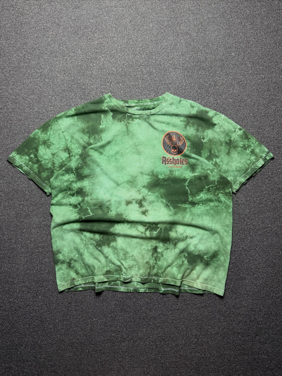Playera Assholes Live Forever Tie Dye – XXL - Reuse Industry