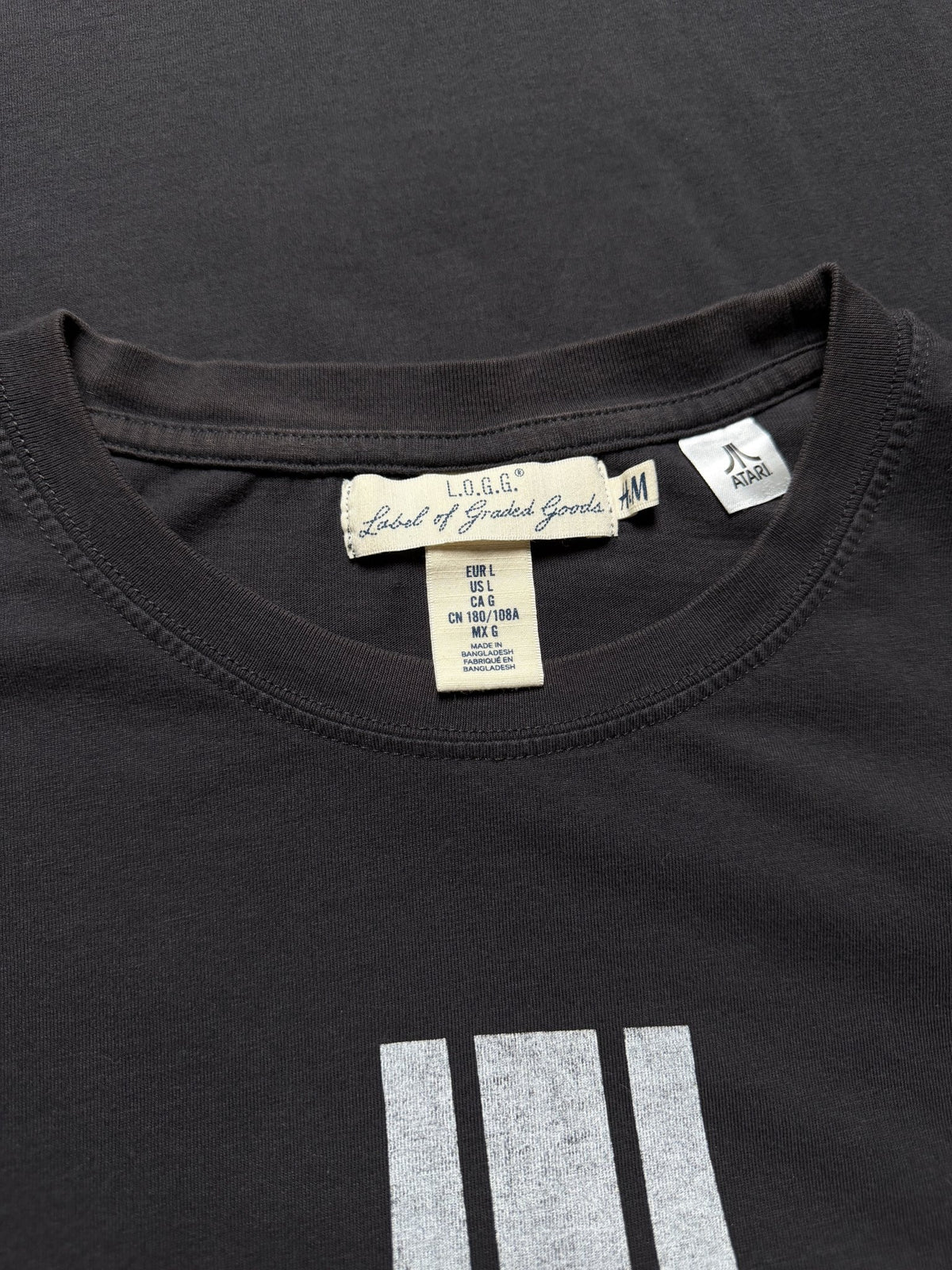 Playera H&M L.O.G.G. Atari Retro – L - Reuse Industry