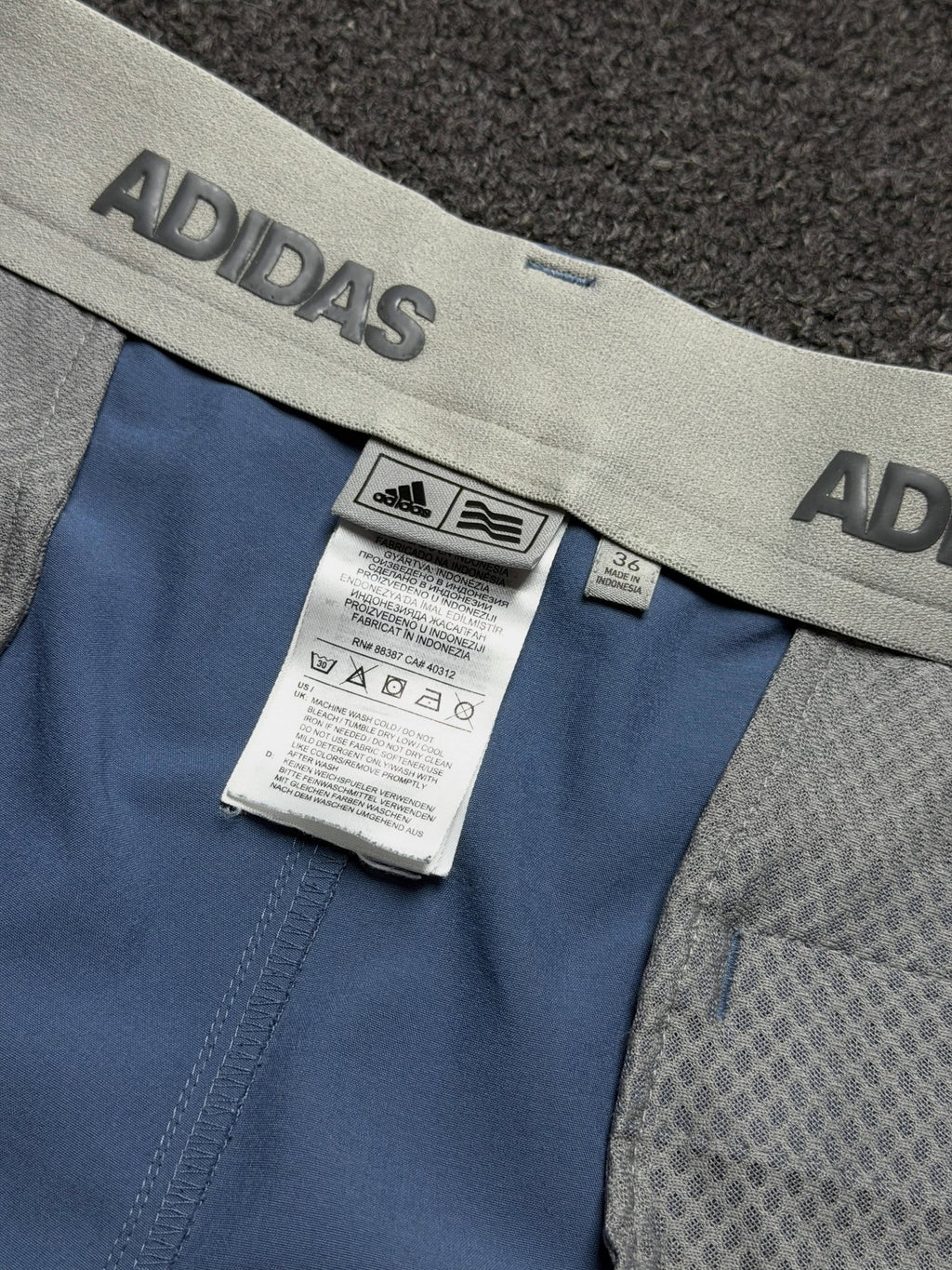 Short Bermuda de Golf Adidas Performance – 36/XL - Reuse Industry