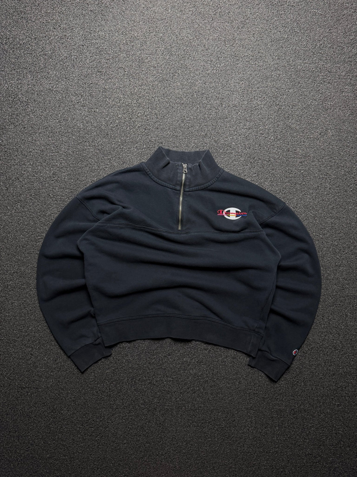 Sudadera Cropped Champion 1/4 Zip de Mujer – S - Reuse Industry