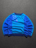 Sudadera Nike Crewneck Colorblock Azul / Turquesa – XL Juvenil (Fits XS/S Adulto) - Reuse Industry