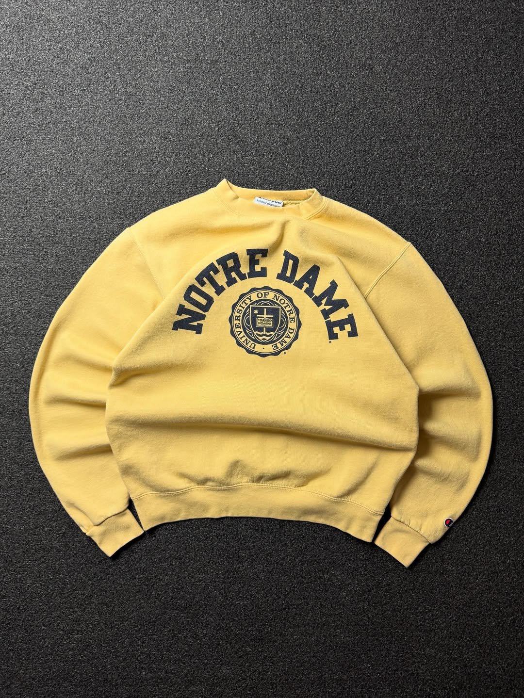 Champion "Notre Dame" Crewneck (M)